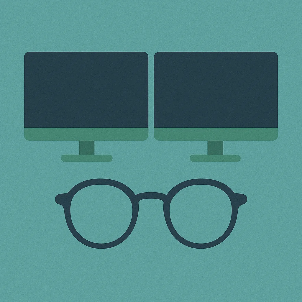 Multimonitor & Gleitsicht