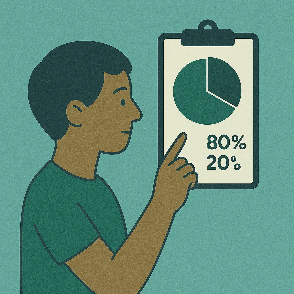 80/20-Regel richtig anwenden