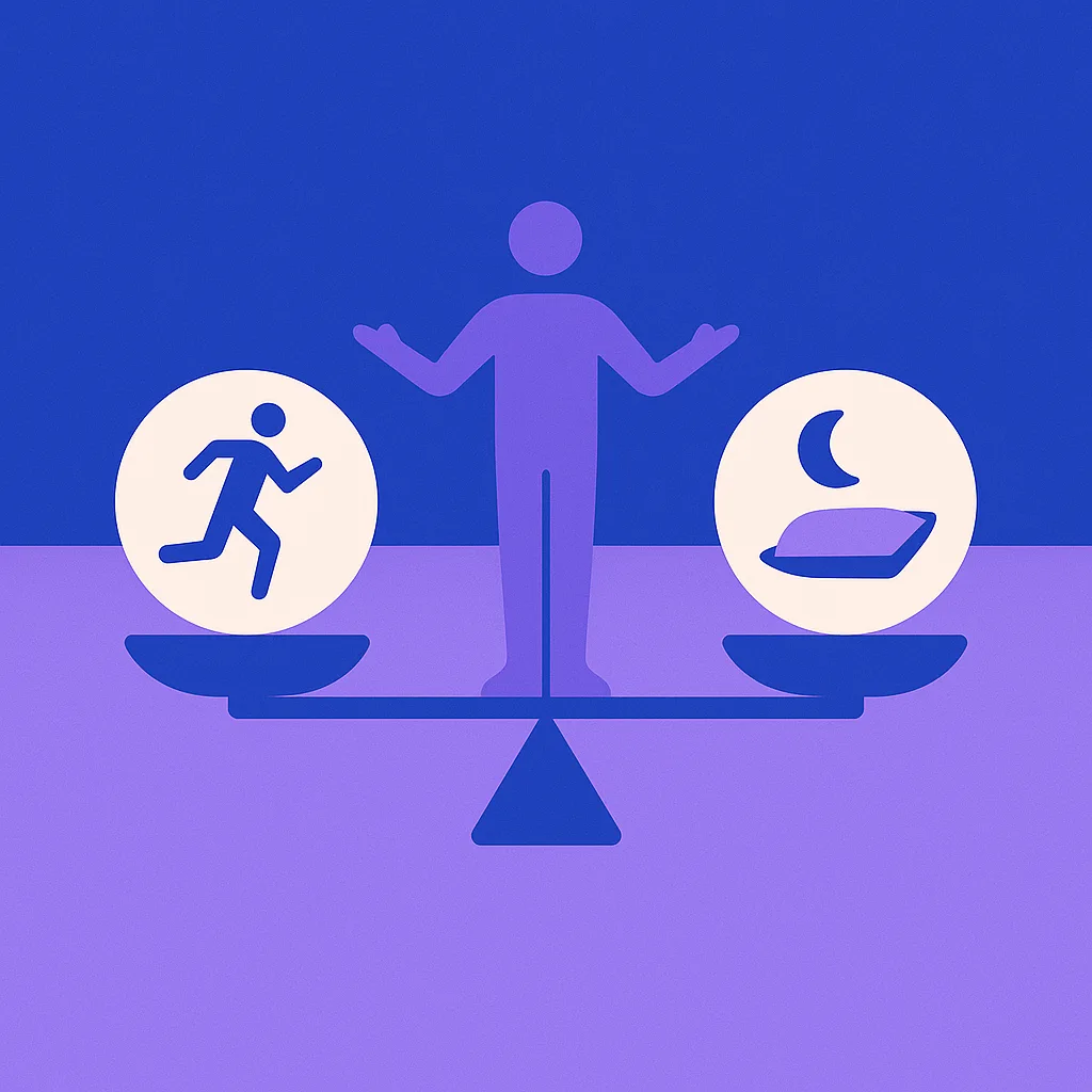 Bewegung und Schlaf Training