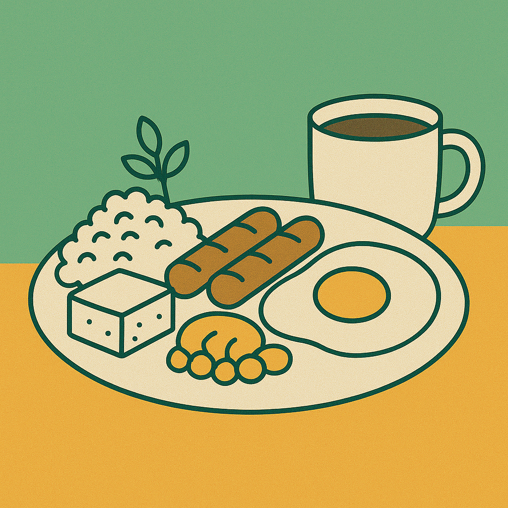 Frühstück das trägt proeteinreich